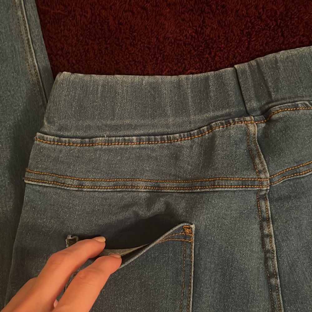 ✨HOST PIC✨NWOT JVINI M Pull On Jeggings With Pockets - Picture 8 of 9